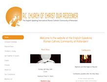 Tablet Screenshot of catholicchurch.nl